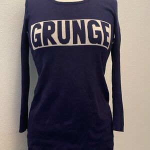 Navy Blue sweater size Sm